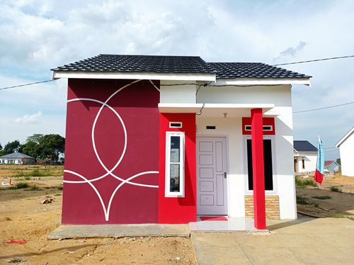 foto contoh rumah perumahan KAMPOENG SUKA JADI