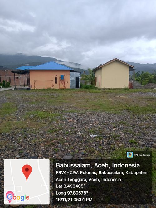 foto posisi tengah perumahan BIMA MAS RESIDENCE III