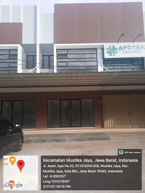 foto tampak rumah tipe RUKO PERMATA LEGENDA 2 ZONA 3 perumahan DUKUH ZAMRUD