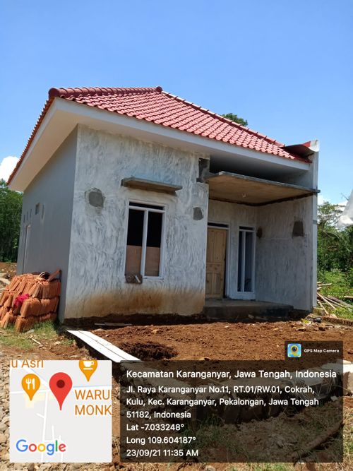 foto tampak rumah tipe 30 perumahan St@in Residence Kulu