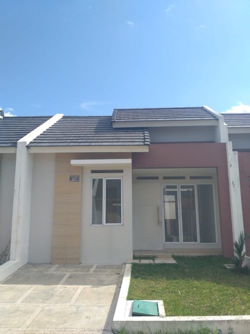 foto tampak rumah tipe NF7-0028 perumahan SERPONG NATURA CITY
