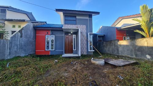 foto tampak rumah tipe RUMAH BLOK D perumahan MERPATI TETERUSAN VILLAGE