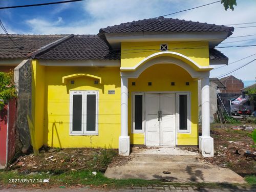 foto tampak rumah tipe Mentari Bumi Sejahtera perumahan MENTARI BUMI SEJAHTERA