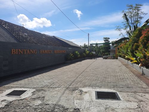 foto gerbang perumahan BINTANG FAMILY RESIDENCE