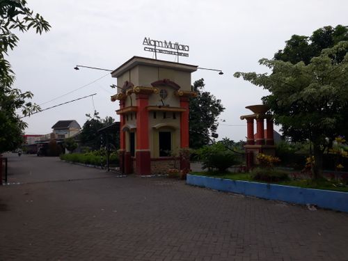 foto gerbang perumahan Green Puspa Asri - Lokasi Alam Mutiara