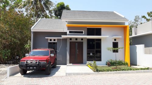 foto tampak rumah tipe 50/106 perumahan BINTANG FAMILY RESIDENCE