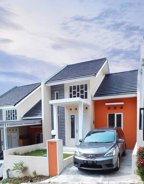 foto tampak rumah tipe 40/78 C1-02 perumahan CLUSTER GRAND VALLEY
