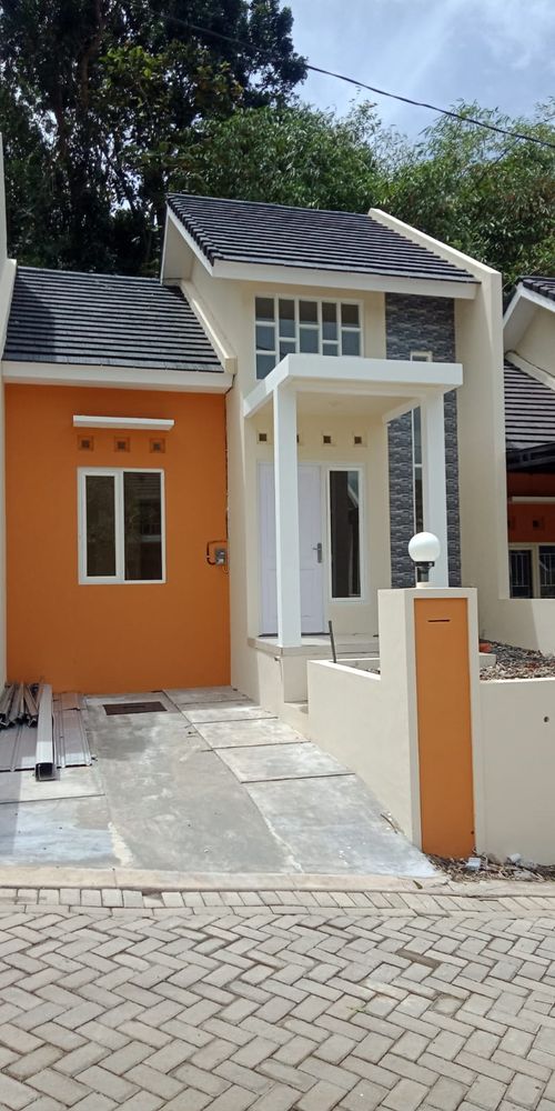 foto tampak rumah tipe 40/78 C2-04 perumahan CLUSTER GRAND VALLEY