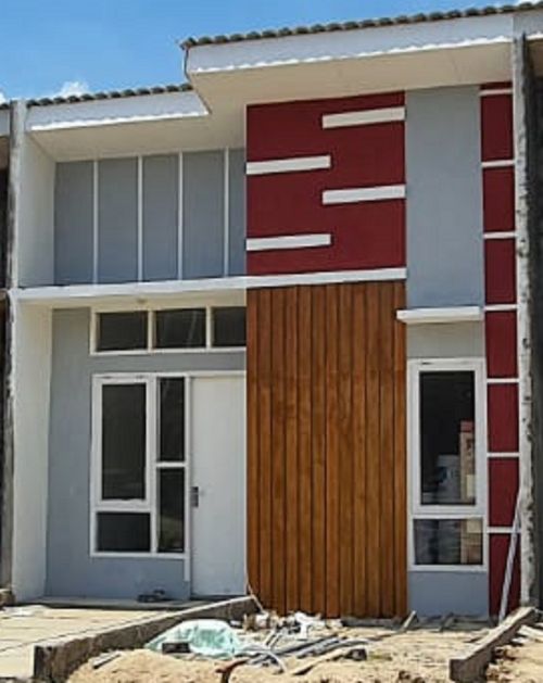 foto tampak rumah tipe 30/60 perumahan Taman Buah Kutabumi 2