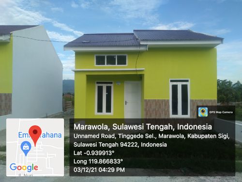 foto gerbang perumahan GREEN TINGGEDE 2