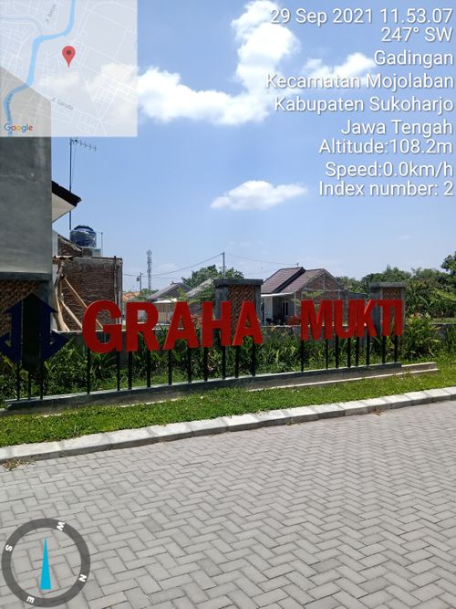 foto gerbang perumahan GM GADINGAN