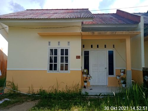 foto denah rumah tipe 45 perumahan VILLA BUNGA ARENGKA