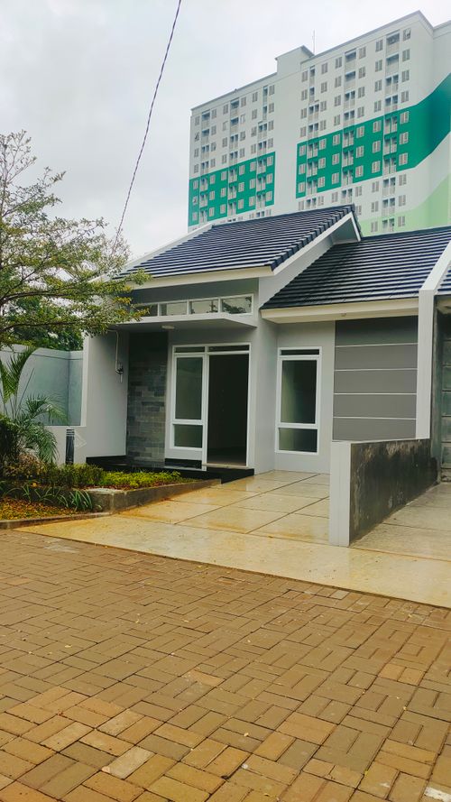 foto contoh rumah perumahan CLUSTER PALM VILLAGE
