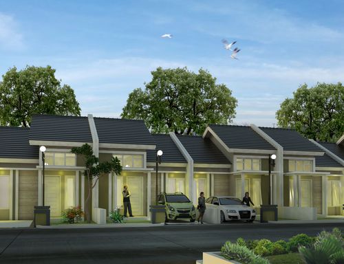 foto tampak rumah tipe 48 perumahan Perumahan CITRA PURI KENITEN 1 / Pengembangan