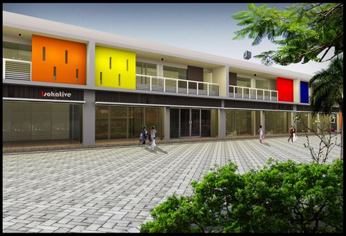 foto tampak rumah tipe RUKO (54/110) perumahan WISMA TANJUNG RAYA