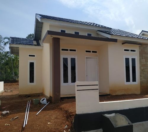foto tampak rumah tipe 36 perumahan LAKSITA RESIDENCE I