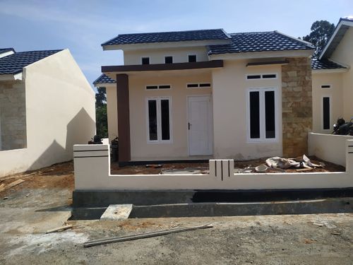 foto tampak rumah tipe 36 perumahan LAKSITA RESIDENCE 1