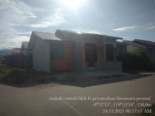 foto denah rumah tipe 36 perumahan BIROMARU PERMAI