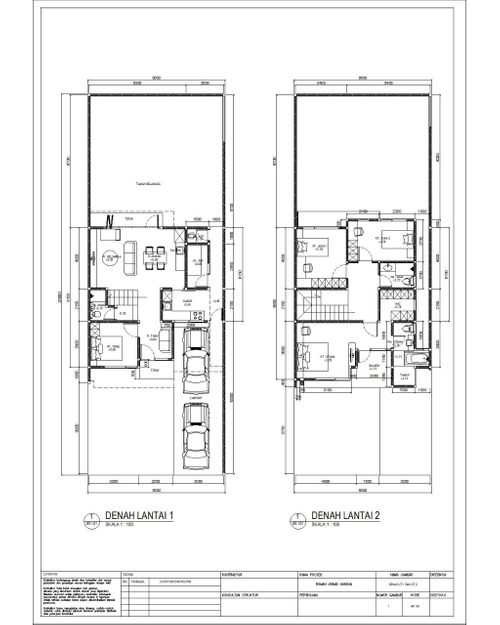 foto denah rumah tipe MAGNOLIA perumahan GRAND SHARON RESIDENCE tahap 1 dan 2