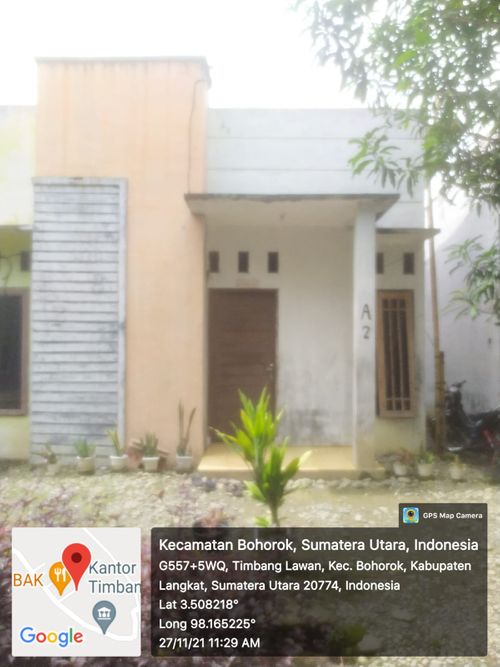 foto tampak rumah tipe 36/98 perumahan Bukit Kesturi Indah
