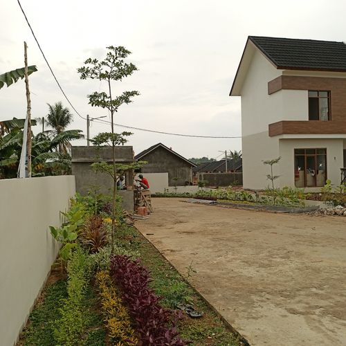 foto gerbang perumahan Green Flora