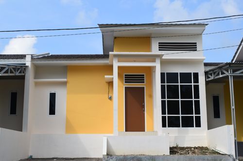 foto tampak rumah tipe Allnatt perumahan Griya Maleosan Indah