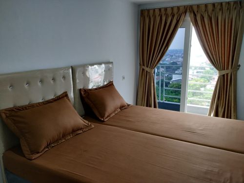 foto tampak rumah tipe Studio 5A perumahan Mansyur Residences