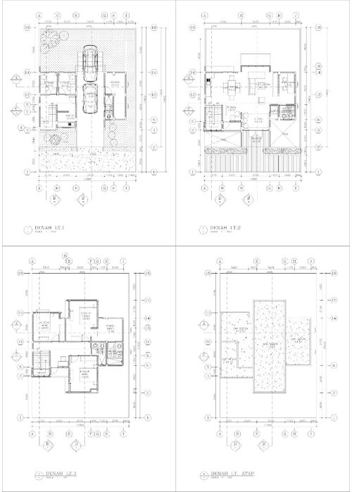 foto denah rumah tipe DD Hook R-20 perumahan Grand Mahakam