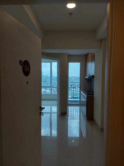 foto denah rumah tipe 1 BR perumahan APARTEMEN HARCO SKY RESIDENCE