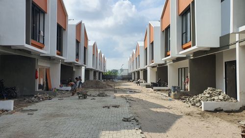 foto posisi tengah perumahan Casamigo Residence