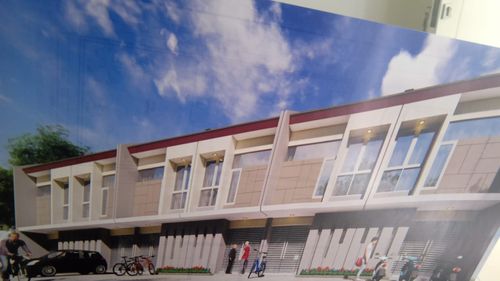 foto tampak rumah tipe RUKO perumahan GRAND ALOHA REGENCY