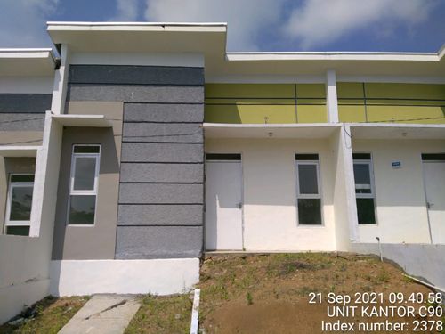 foto tampak rumah tipe 30/60 perumahan Pusaka Bumi Parungkuda Tahap 2