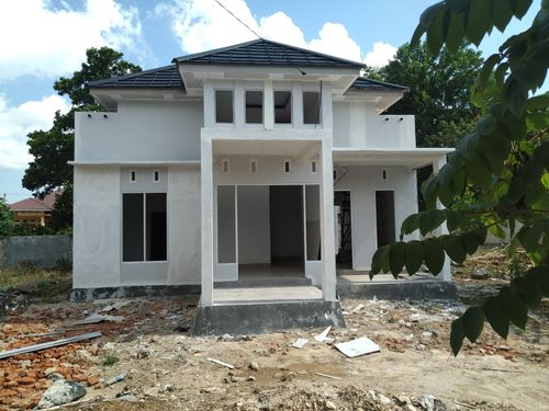 foto tampak rumah tipe INTANSARI III perumahan Komplek Kampoeng Shafwah Intansari