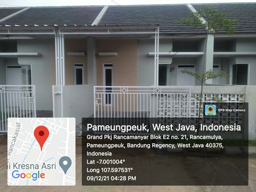 foto contoh rumah perumahan Grand PKJ Rancamanyar