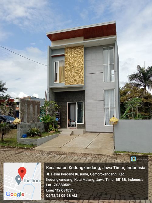 foto contoh rumah perumahan The Sanata Village