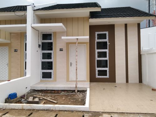 foto tampak rumah tipe Rumah Tinggal 46/72 (4) perumahan Kirana Permai