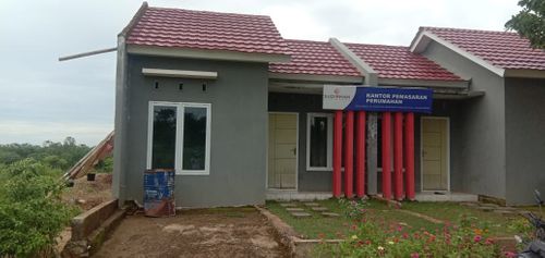 foto tampak rumah tipe 36 perumahan Perumahan Sudirman Residence
