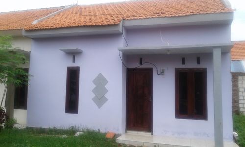 foto tampak rumah tipe rumah subsidi perumahan BENGAWAN INDAH