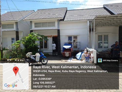 foto contoh rumah perumahan Khayangan Residence
