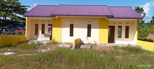 foto contoh rumah perumahan KAMPOENG MODERN