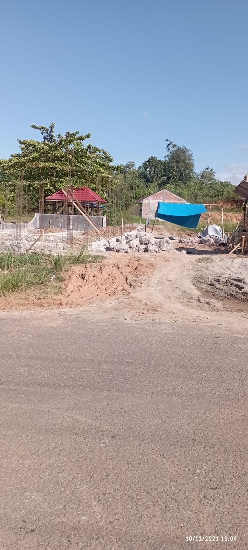 foto gerbang perumahan KAMPOENG MODERN