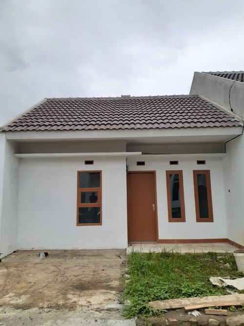 foto tampak rumah tipe 36 perumahan RANCAMANYAR INDAH Tahap 2