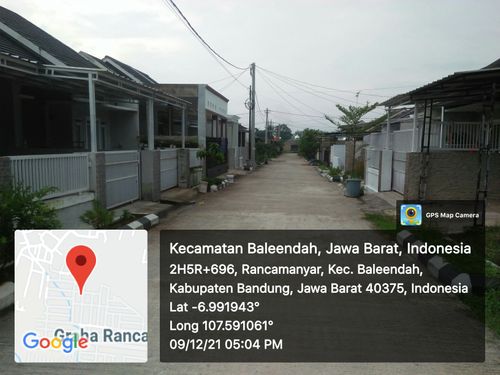 foto posisi tengah perumahan GRAHA RANCAMANYAR