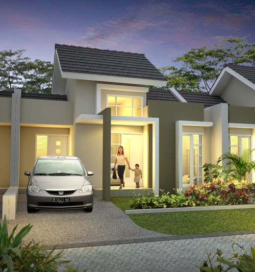 foto tampak rumah tipe T.70 - Neo Wilis perumahan The Argopuro