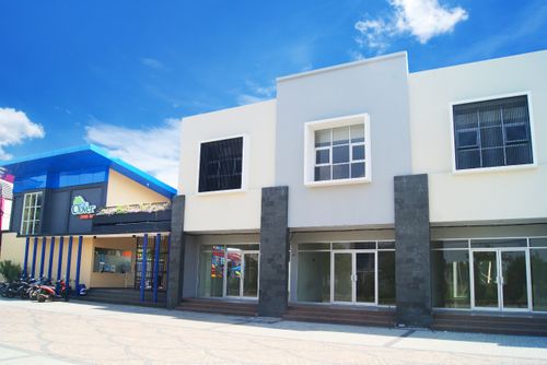 foto tampak rumah tipe RUKO perumahan GRAND SHARON RESIDENCE tahap 1 dan 2