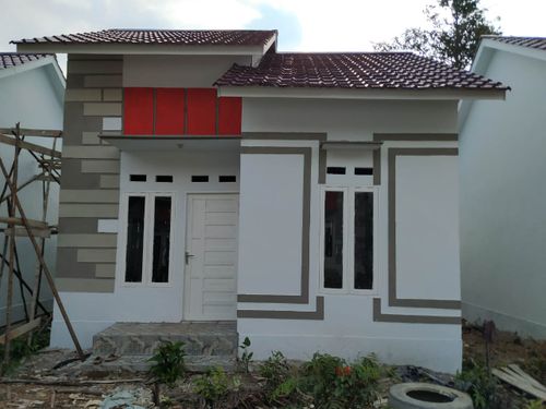 foto tampak rumah tipe 36 perumahan GREENSAVA HOKILAND Blok B