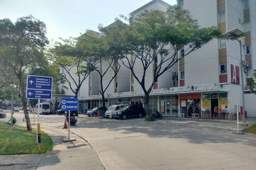 foto tampak rumah tipe AR1-C-2-BR perumahan APARTEMENT AEROPOLIS