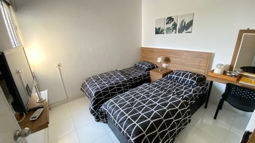 foto denah rumah tipe AR1-C-2-BR perumahan APARTEMENT AEROPOLIS