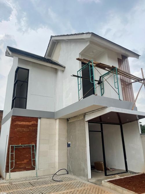 foto tampak rumah tipe Cluster perumahan The Purinatha Cluster