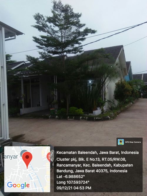 foto tampak rumah tipe CLUSTER PKJ perumahan Cluster PKJ Rancamanyar